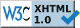 This webpage conforms to XHTML 1.0 standards link to W3C XHTML 1.0 STRICT validator
